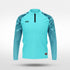 kid 1/4 Half Zip Vanta Series Brokscia - AS233XFVE8 mediumspringgreen
