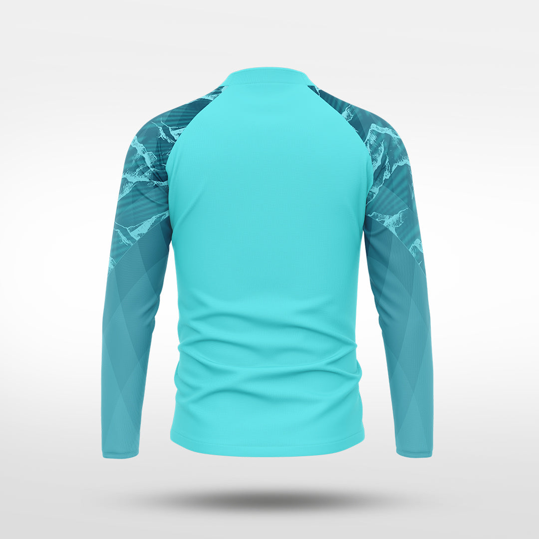 kid 1/4 Half Zip Vanta Series Brokscia - AS233XFVE8 mediumspringgreen