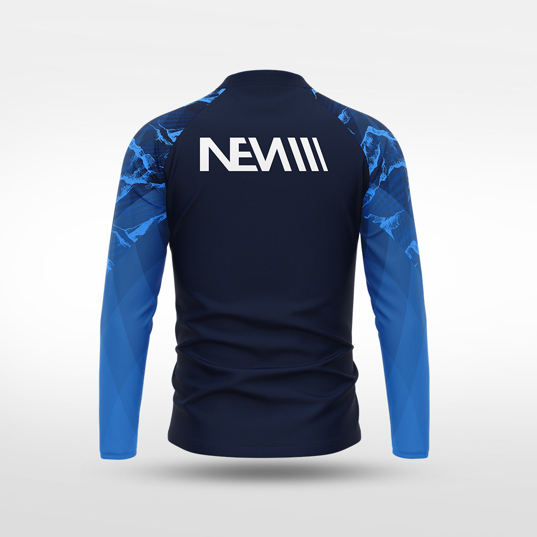 kid 1/4 Half Zip Vanta Series Brokscia - AS233XFVE8 navy