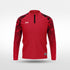 kid 1/4 Half Zip Vanta Series Brokscia - AS233XFVE8 red