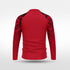 kid 1/4 Half Zip Vanta Series Brokscia - AS233XFVE8 red