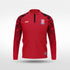 kid 1/4 Half Zip Vanta Series Brokscia - AS233XFVE8 red