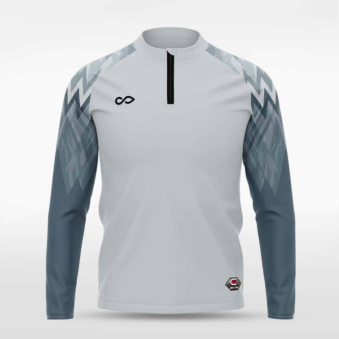 1/4 Half Zip Vanta Series Iglare - AS233XFVQ3 silver