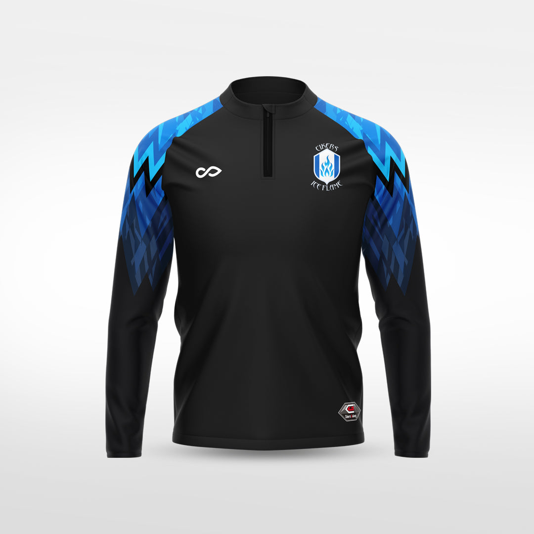 kid 1/4 Half Zip Vanta Series Iglare - AS233XFVQ8 black