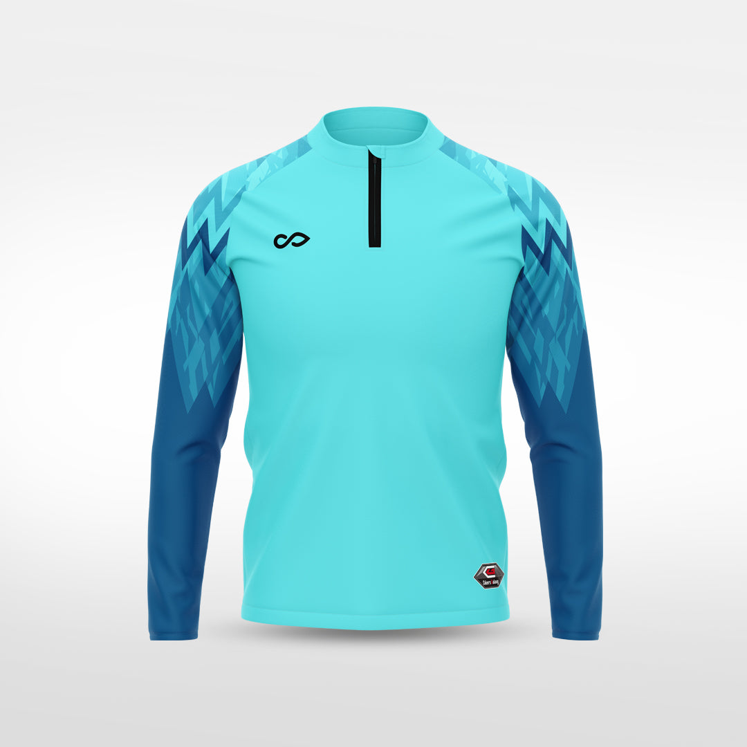 kid 1/4 Half Zip Vanta Series Iglare - AS233XFVQ8 mediumspringgreen