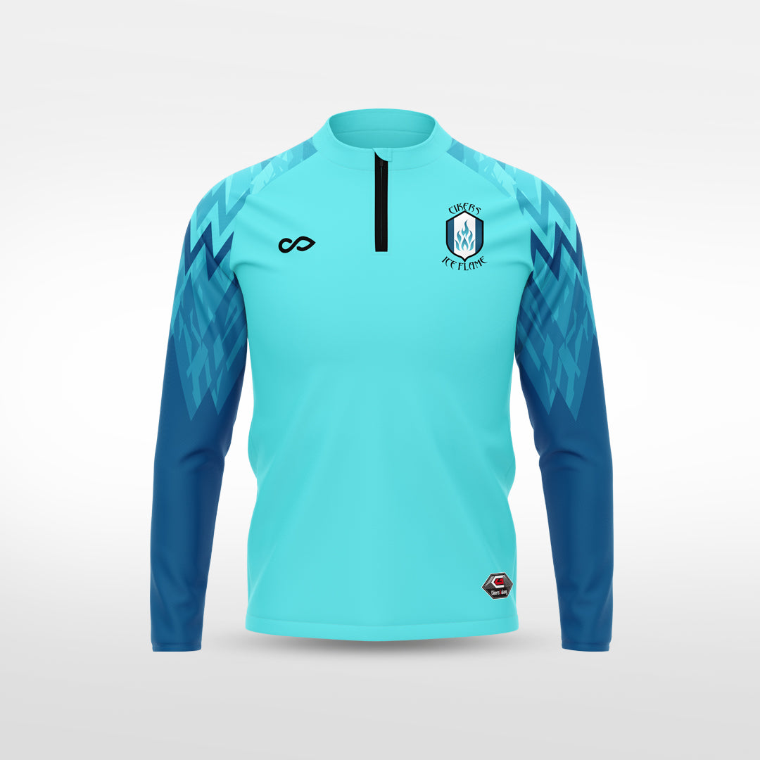 kid 1/4 Half Zip Vanta Series Iglare - AS233XFVQ8 mediumspringgreen