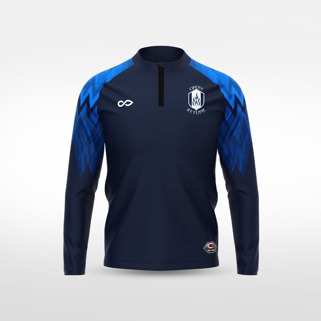 kid 1/4 Half Zip Vanta Series Iglare - AS233XFVQ8 navy