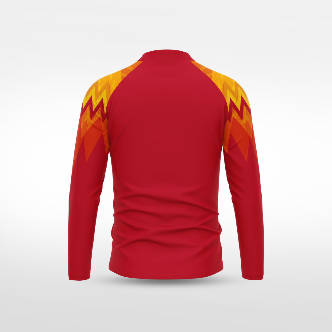 kid 1/4 Half Zip Vanta Series Iglare - AS233XFVQ8 red