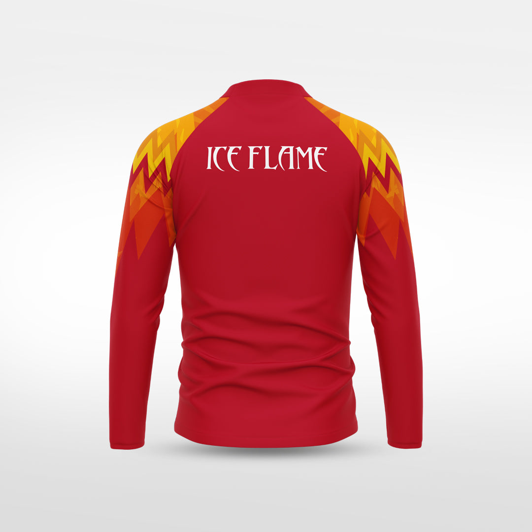 kid 1/4 Half Zip Vanta Series Iglare - AS233XFVQ8 red