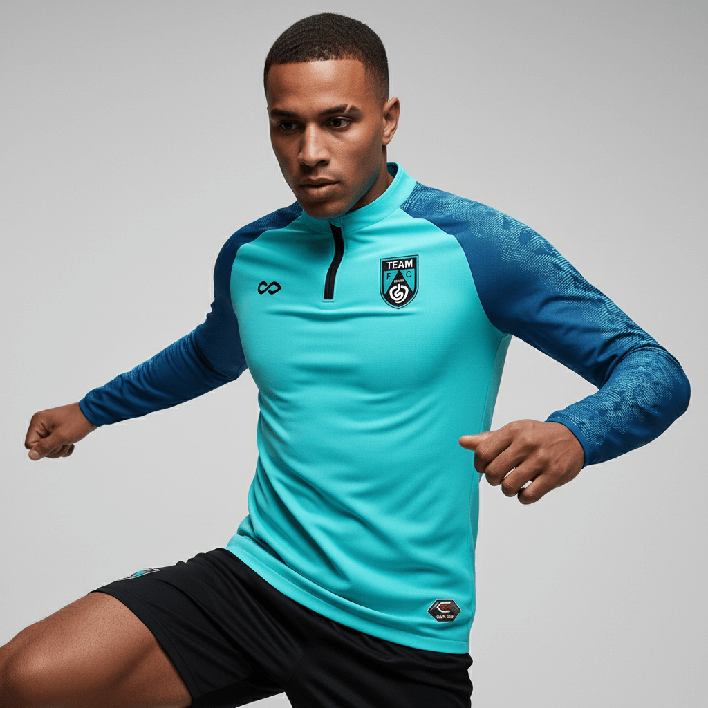 1/4 Half Zip Vanta Series Noctis - AS233XFVR3 mediumspringgreen