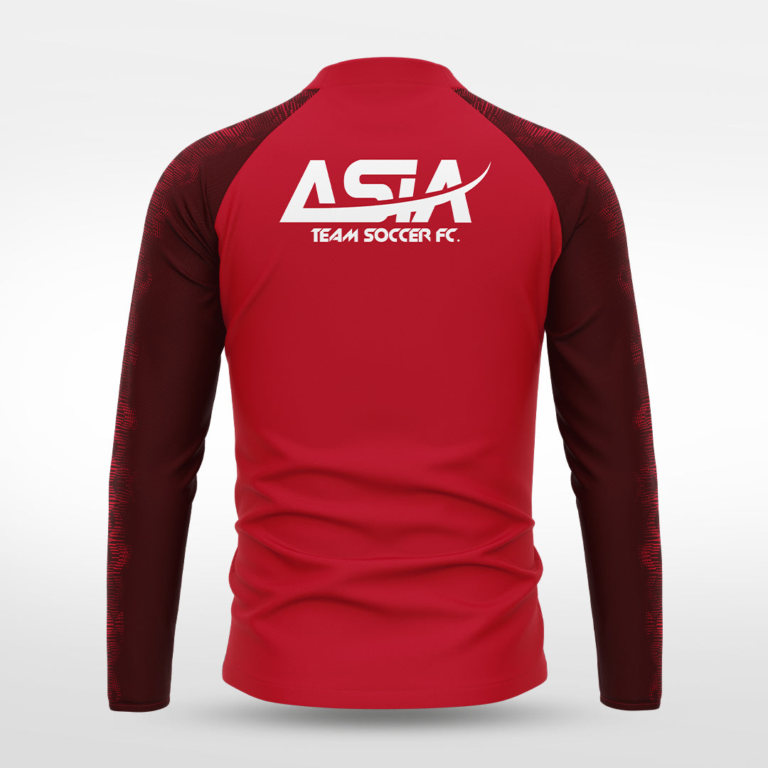 1/4 Half Zip Vanta Series Noctis - AS233XFVR3 red