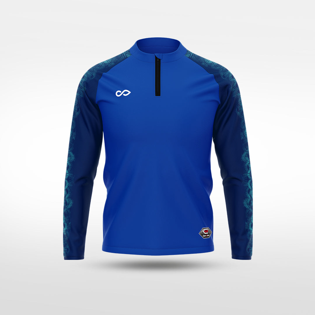 kid 1/4 Half Zip Vanta Series Noctis - AS233XFVR8 blue