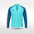 kid 1/4 Half Zip Vanta Series Noctis - AS233XFVR8 mediumspringgreen