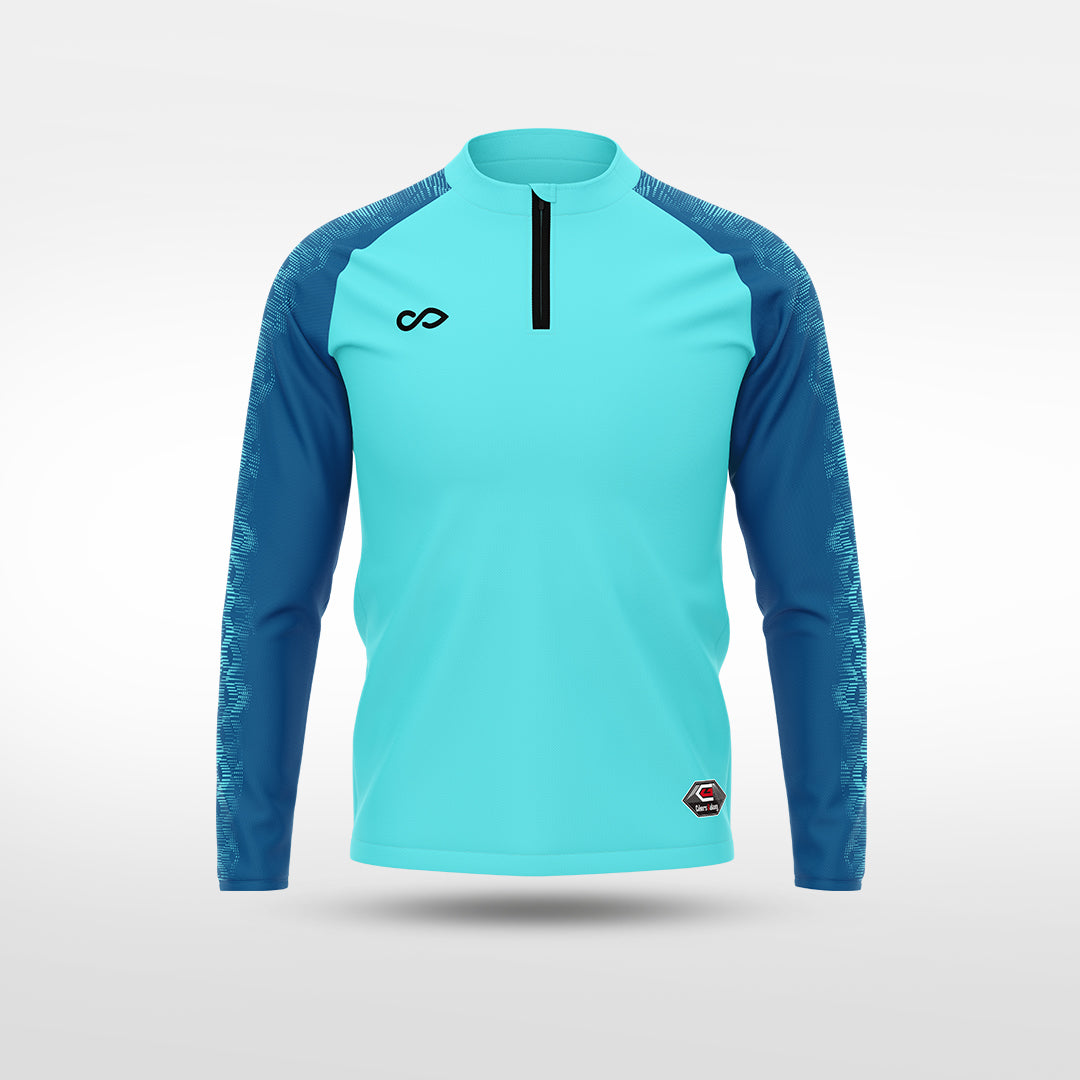 kid 1/4 Half Zip Vanta Series Noctis - AS233XFVR8 mediumspringgreen