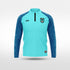 kid 1/4 Half Zip Vanta Series Noctis - AS233XFVR8 mediumspringgreen
