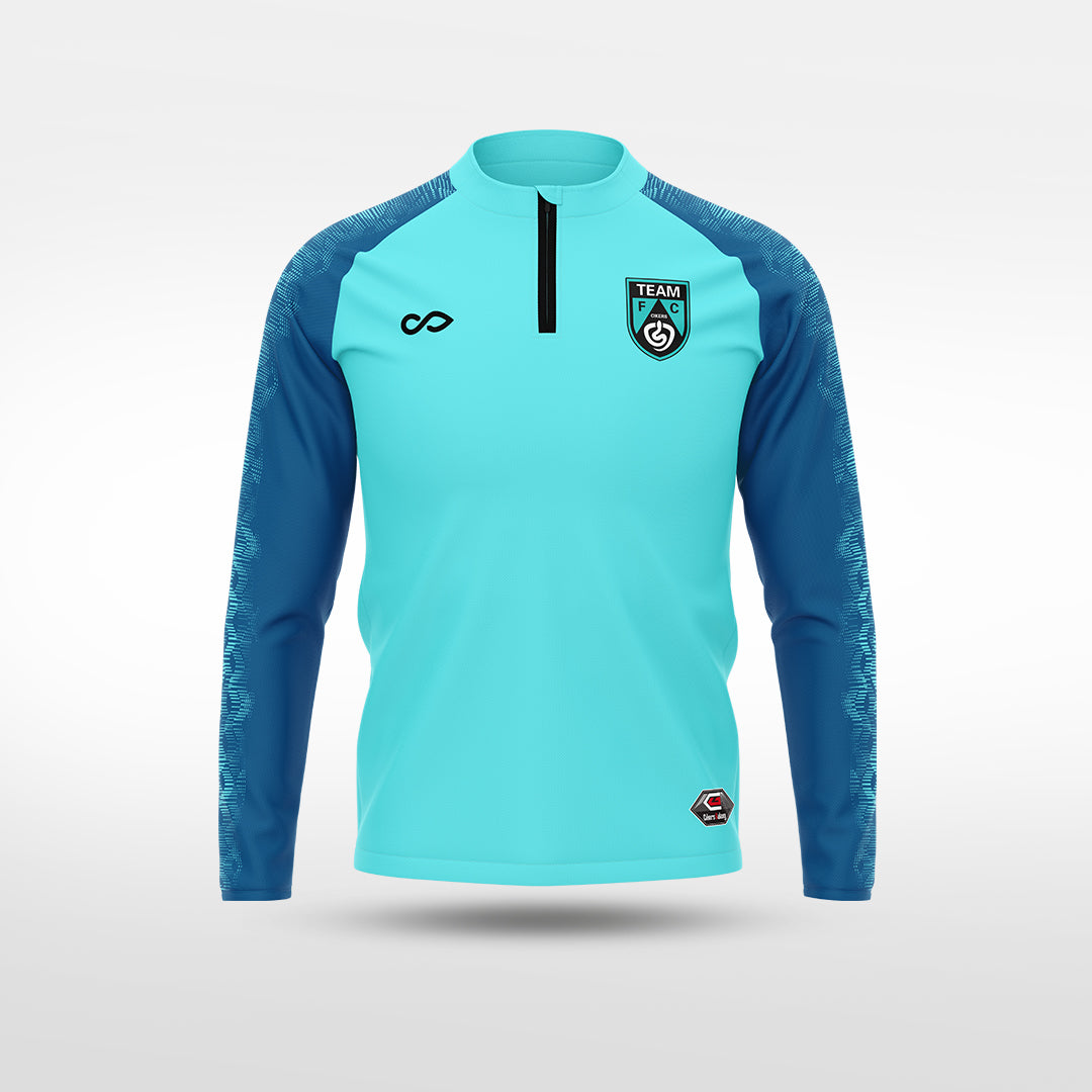 kid 1/4 Half Zip Vanta Series Noctis - AS233XFVR8 mediumspringgreen