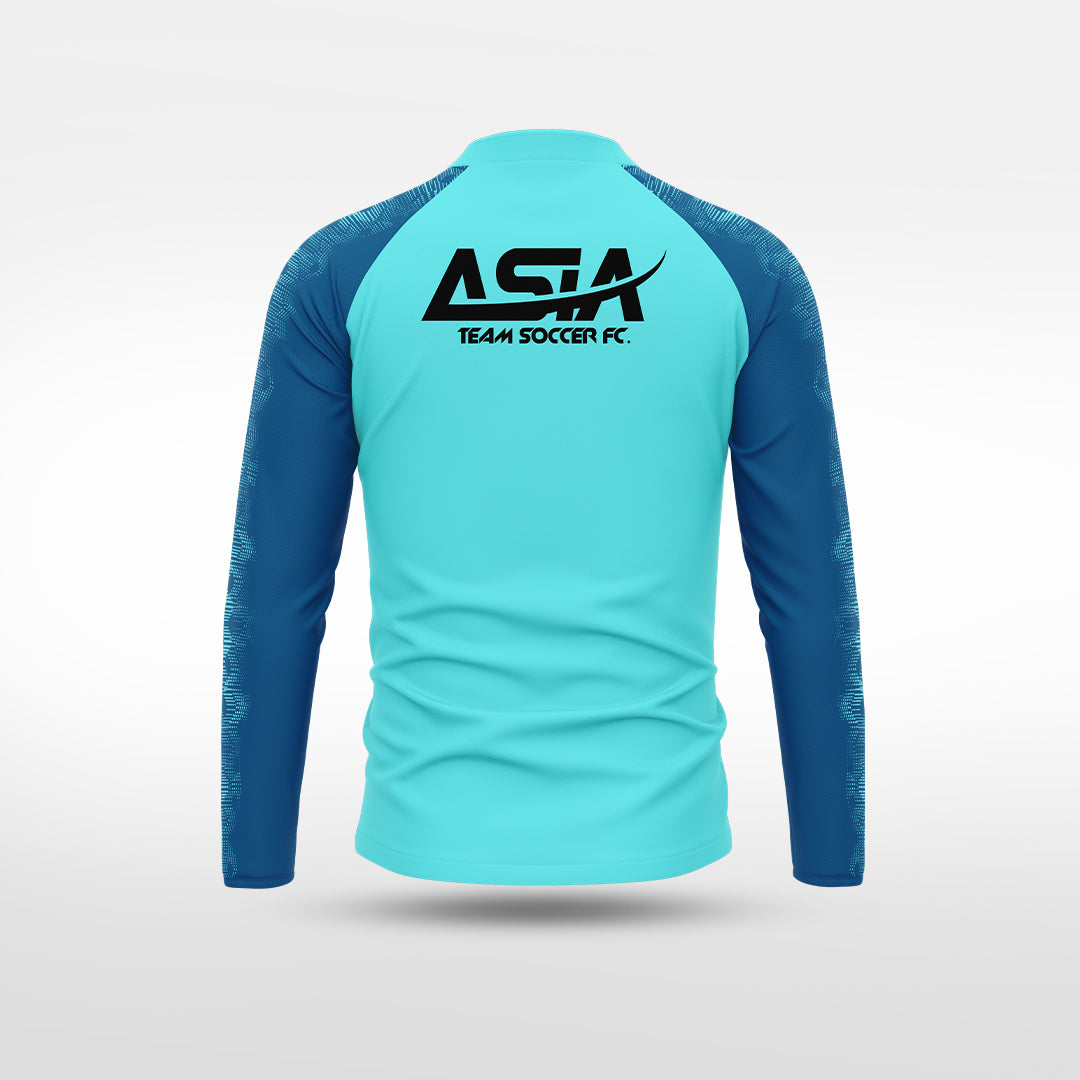 kid 1/4 Half Zip Vanta Series Noctis - AS233XFVR8 mediumspringgreen