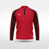 kid 1/4 Half Zip Vanta Series Noctis - AS233XFVR8 red