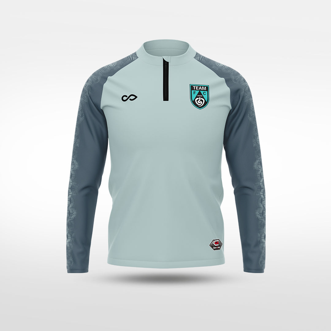 kid 1/4 Half Zip Vanta Series Noctis - AS233XFVR8 silver