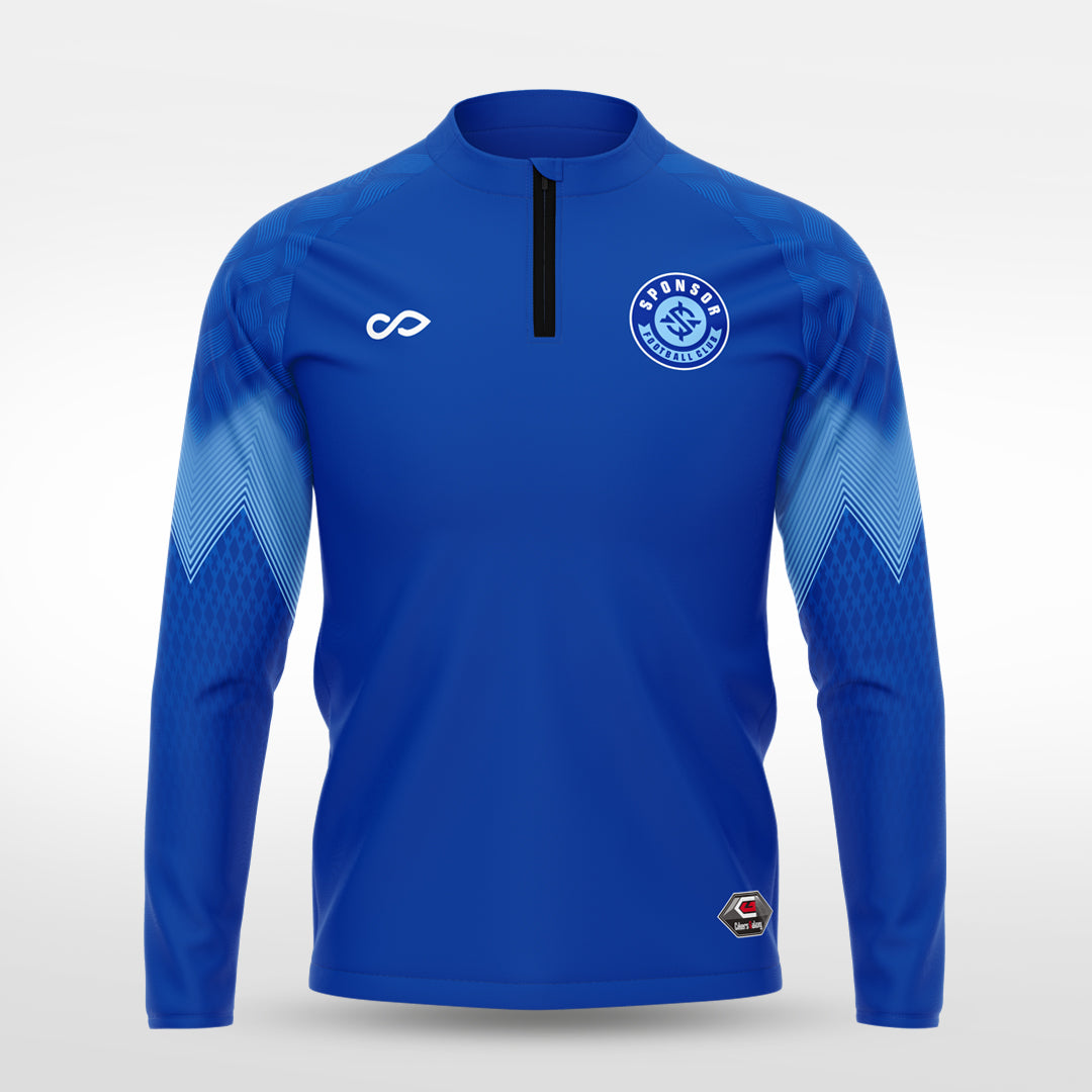 1/4 Half Zip Vanta Series Flamor - AS233XFVS3 blue