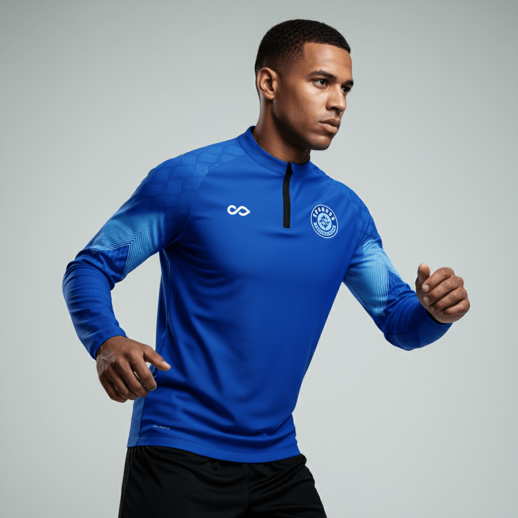 1/4 Half Zip Vanta Series Flamor - AS233XFVS3 blue