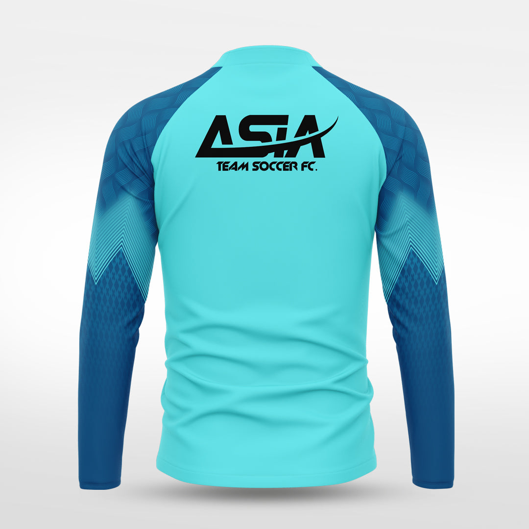1/4 Half Zip Vanta Series Flamor - AS233XFVS3 mediumspringgreen
