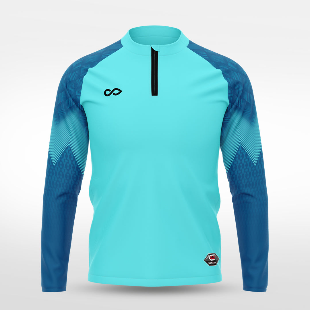 1/4 Half Zip Vanta Series Flamor - AS233XFVS3 mediumspringgreen