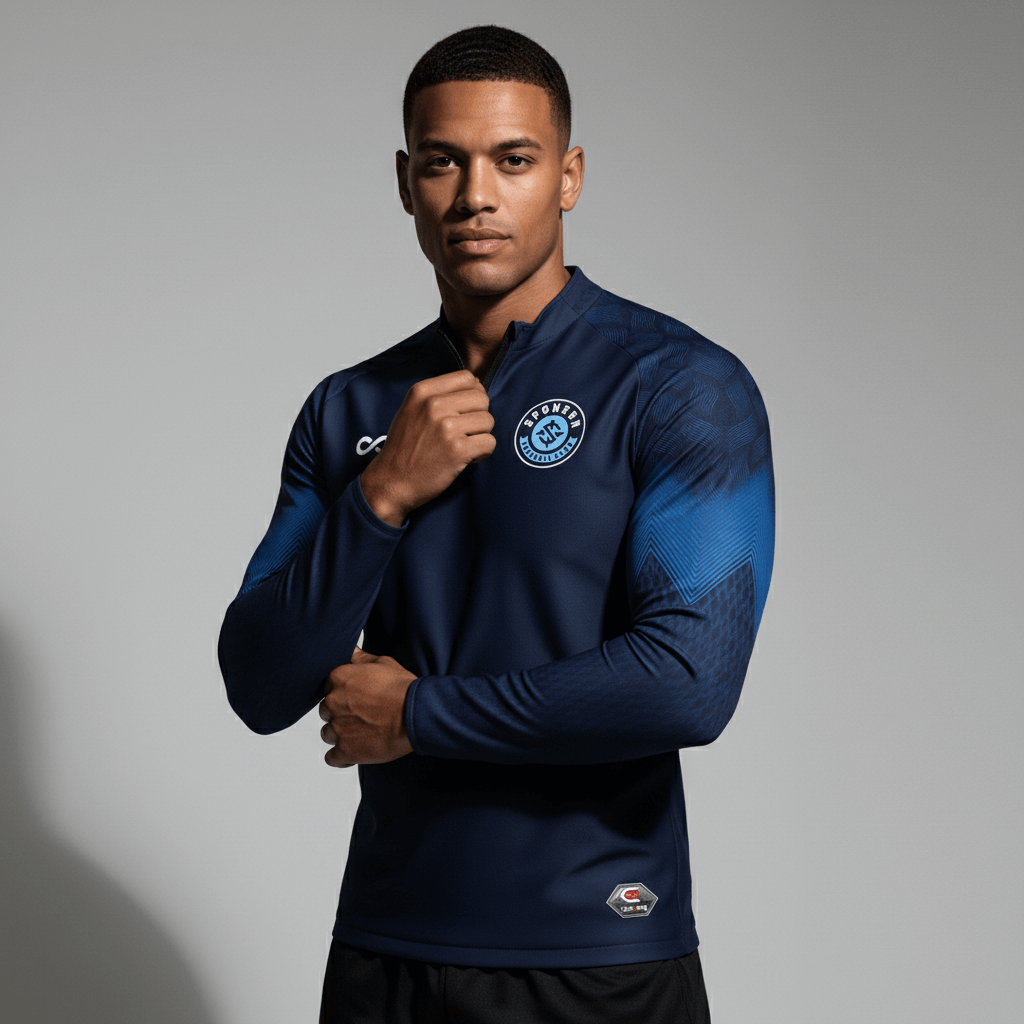 1/4 Half Zip Vanta Series Flamor - AS233XFVS3 navy