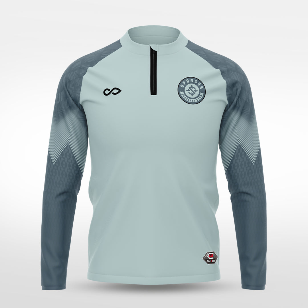 1/4 Half Zip Vanta Series Flamor - AS233XFVS3 silver