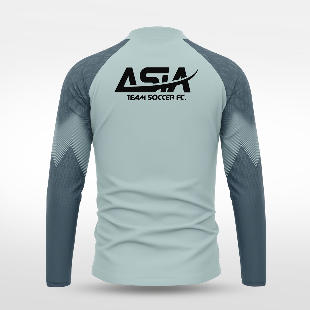 1/4 Half Zip Vanta Series Flamor - AS233XFVS3 silver