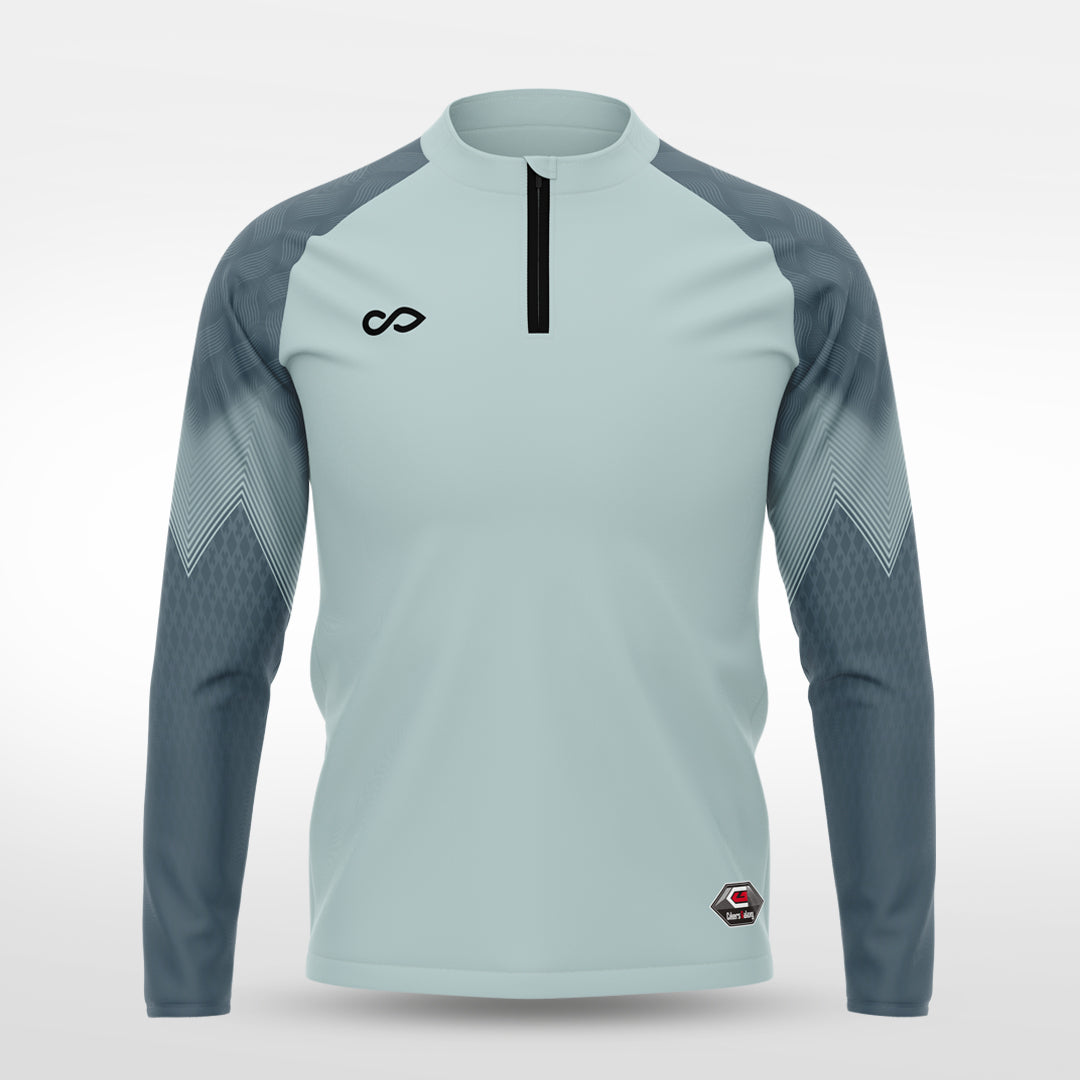 1/4 Half Zip Vanta Series Flamor - AS233XFVS3 silver