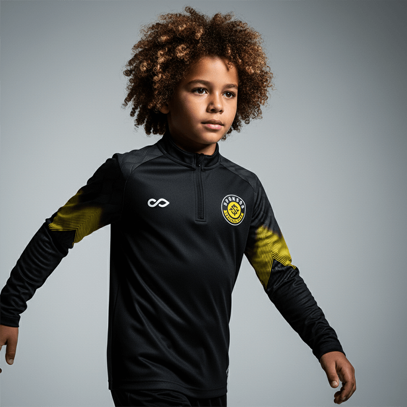 kid 1/4 Half Zip Vanta Series Flamor - AS233XFVS8 black
