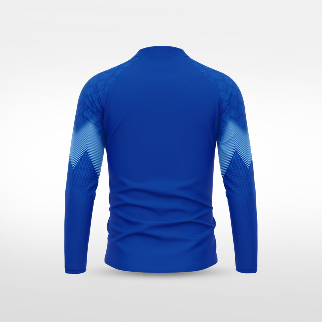 kid 1/4 Half Zip Vanta Series Flamor - AS233XFVS8 blue