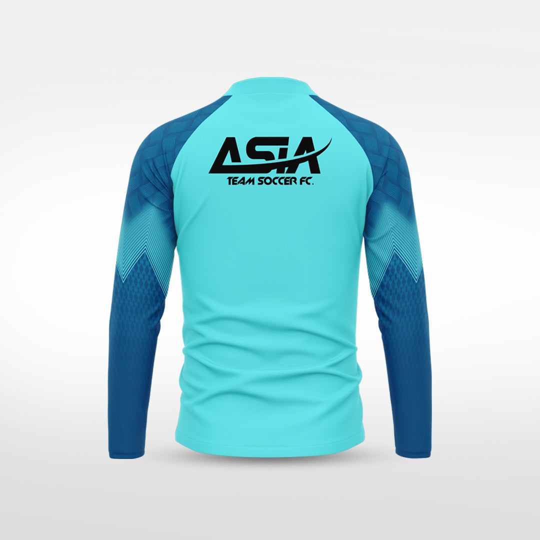 kid 1/4 Half Zip Vanta Series Flamor - AS233XFVS8 mediumspringgreen