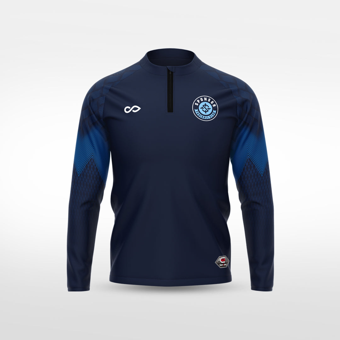 kid 1/4 Half Zip Vanta Series Flamor - AS233XFVS8 navy