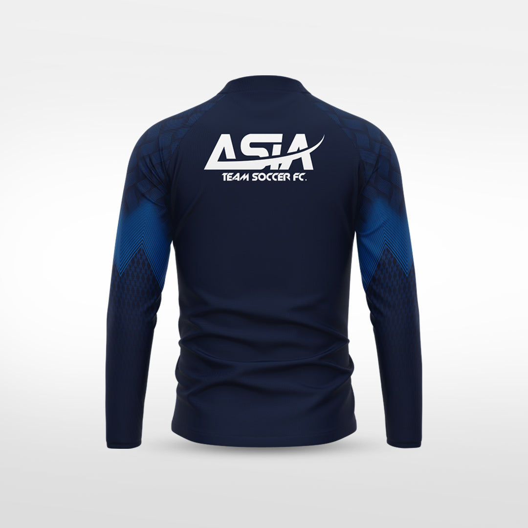 kid 1/4 Half Zip Vanta Series Flamor - AS233XFVS8 navy