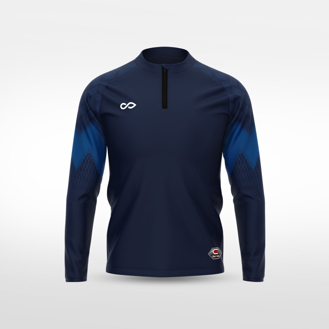 kid 1/4 Half Zip Vanta Series Flamor - AS233XFVS8 navy