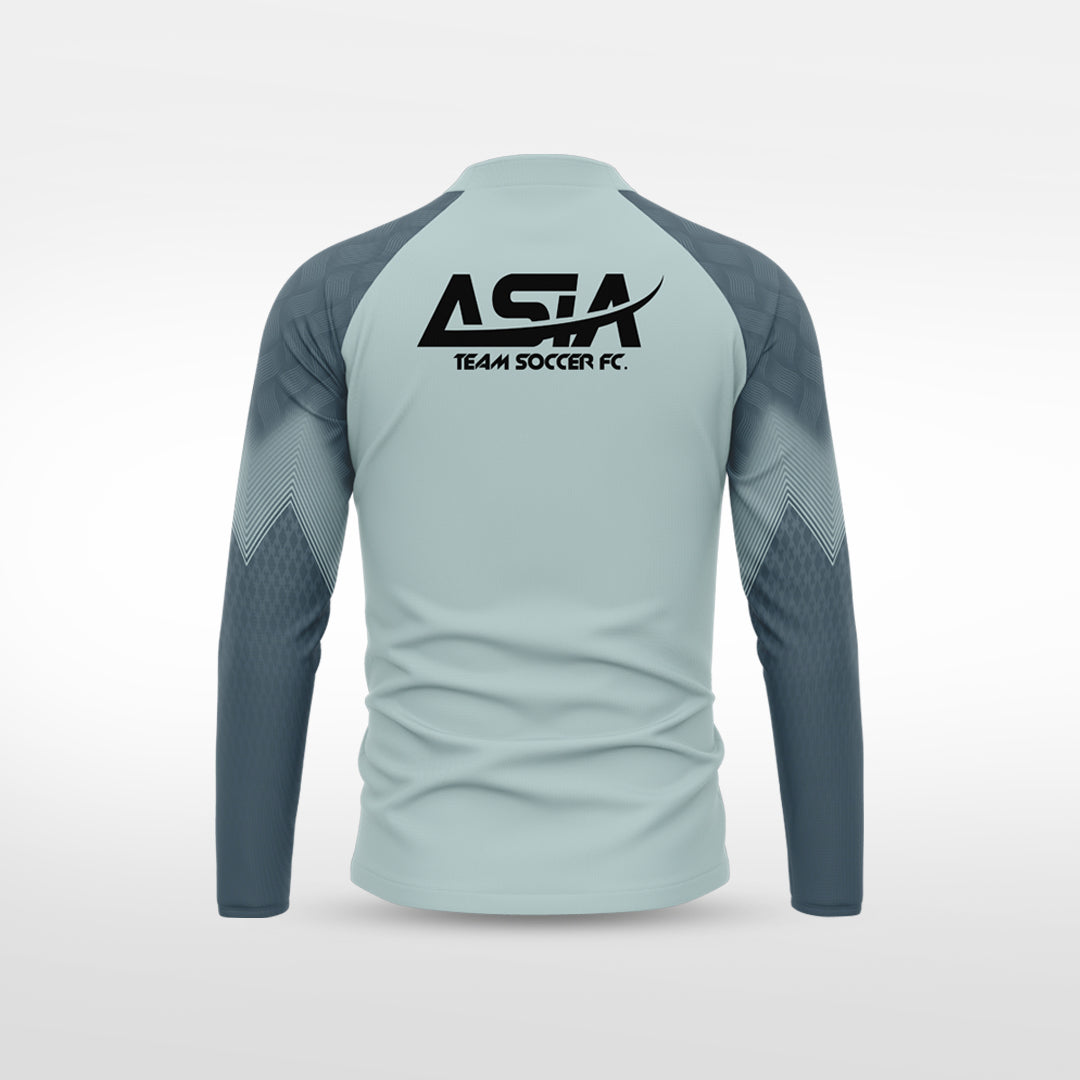 kid 1/4 Half Zip Vanta Series Flamor - AS233XFVS8 silver