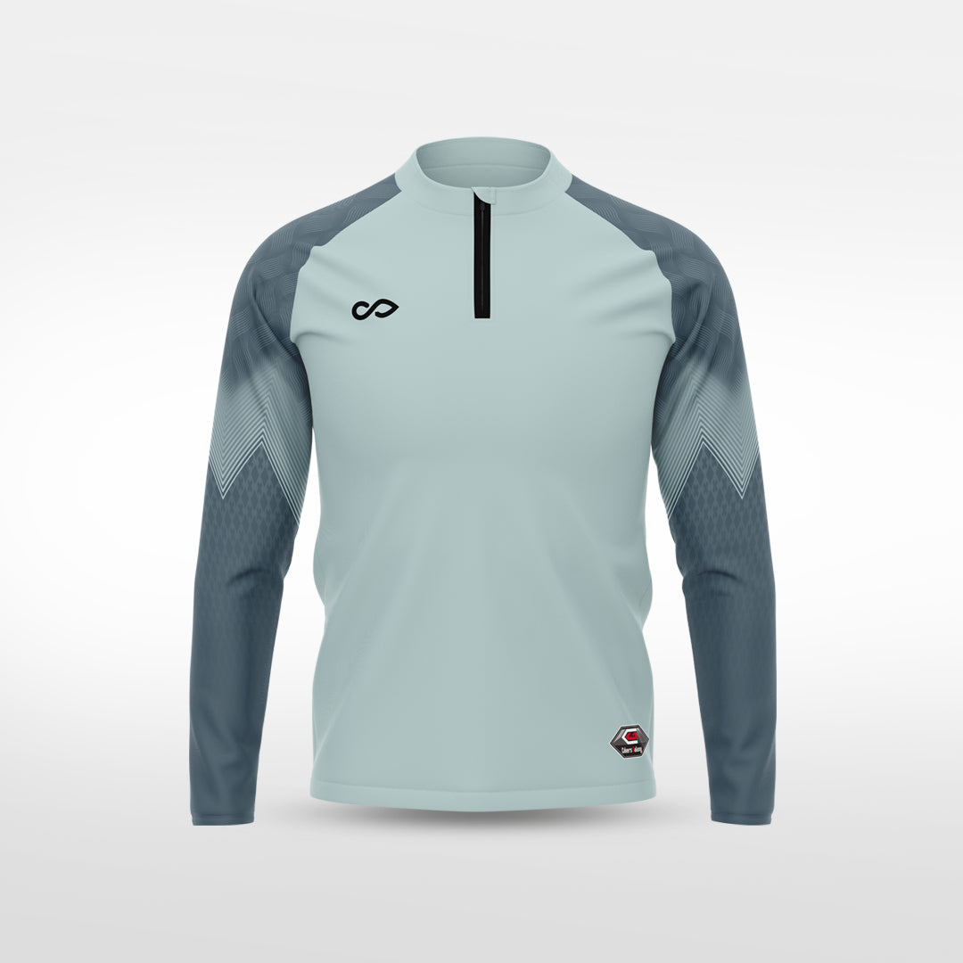 kid 1/4 Half Zip Vanta Series Flamor - AS233XFVS8 silver