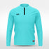 1/4 Half Zip Vanta Series Basara - AS233XFVWS3 mediumspringgreen