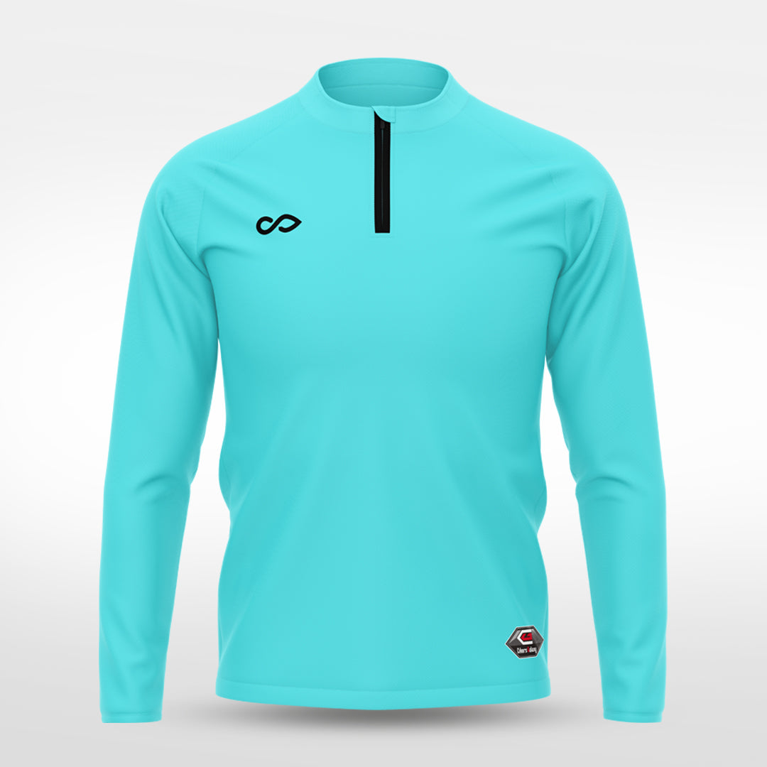 1/4 Half Zip Vanta Series Basara - AS233XFVWS3 mediumspringgreen
