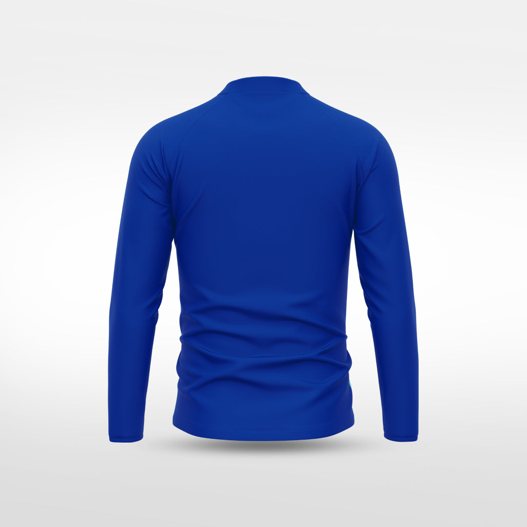 kid 1/4 Half Zip Vanta Series Basara - AS233XFVWS8 blue