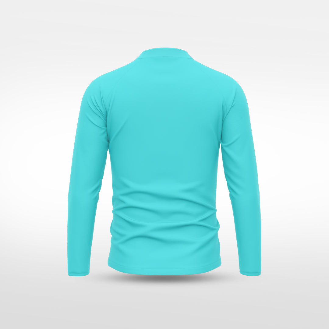 kid 1/4 Half Zip Vanta Series Basara - AS233XFVWS8 mediumspringgreen