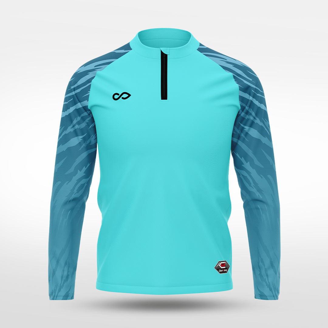 1/4 Half Zip Vanta Series Wolvyn - AS233XFVY3 mediumspringgreen