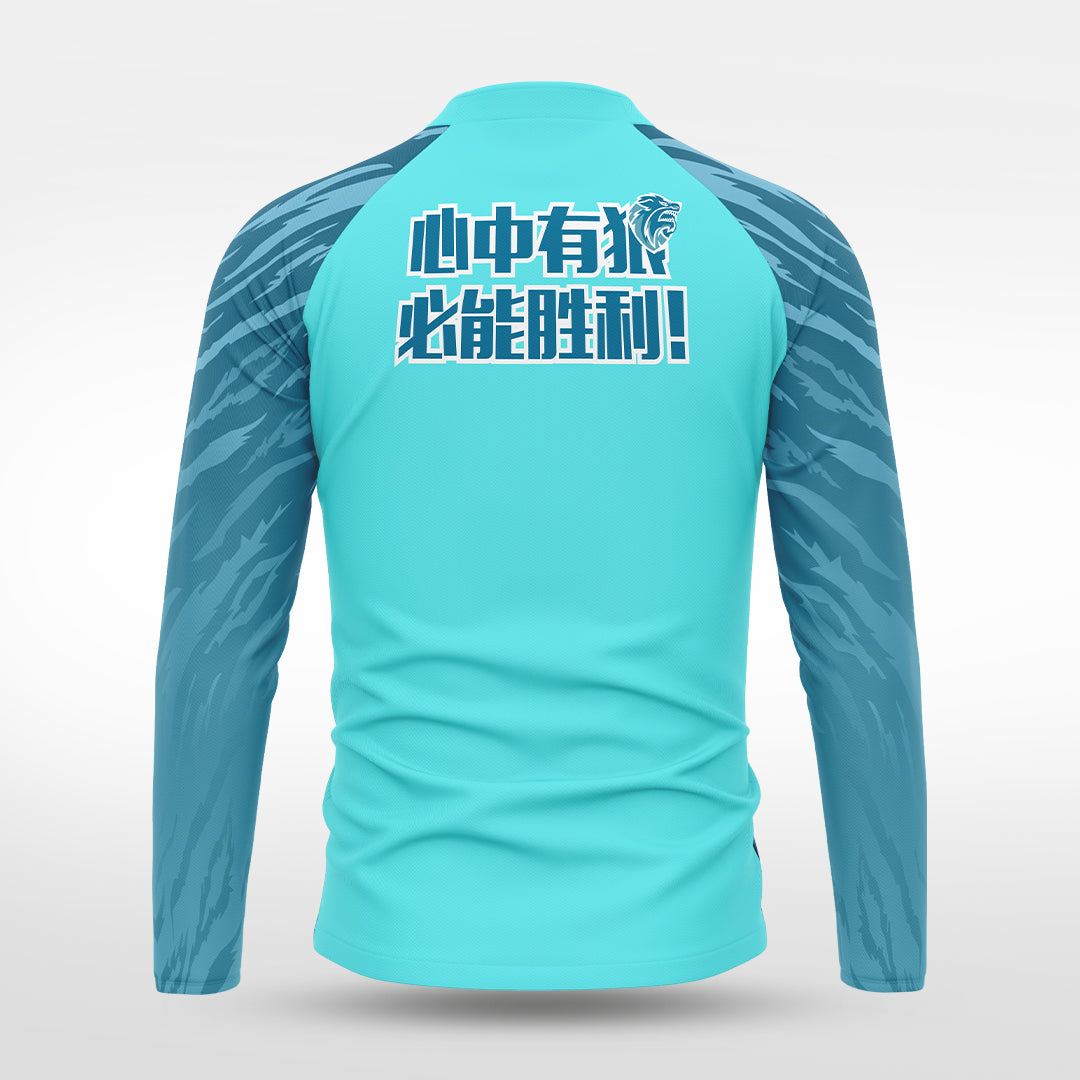 1/4 Half Zip Vanta Series Wolvyn - AS233XFVY3 mediumspringgreen