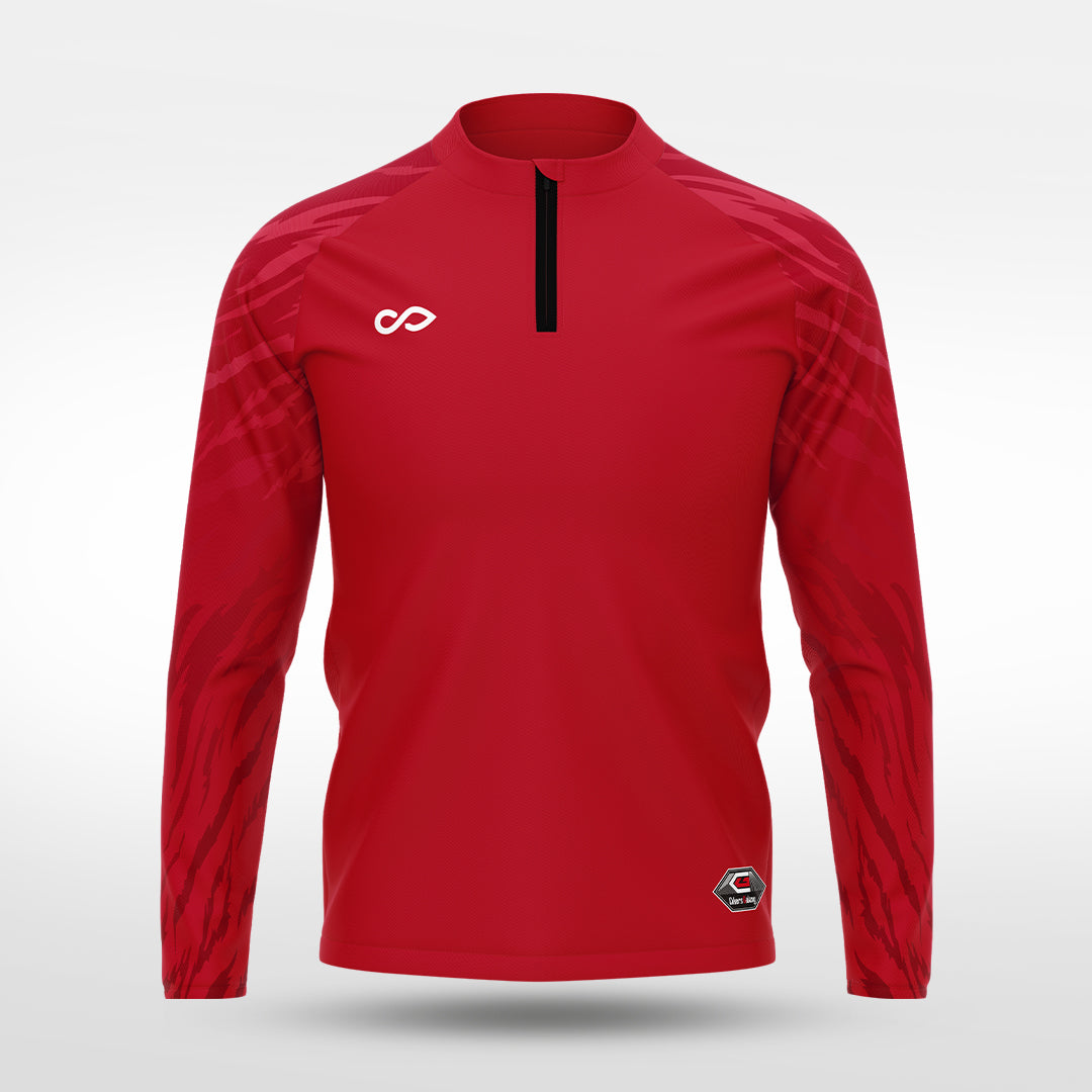 1/4 Half Zip Vanta Series Wolvyn - AS233XFVY3 red
