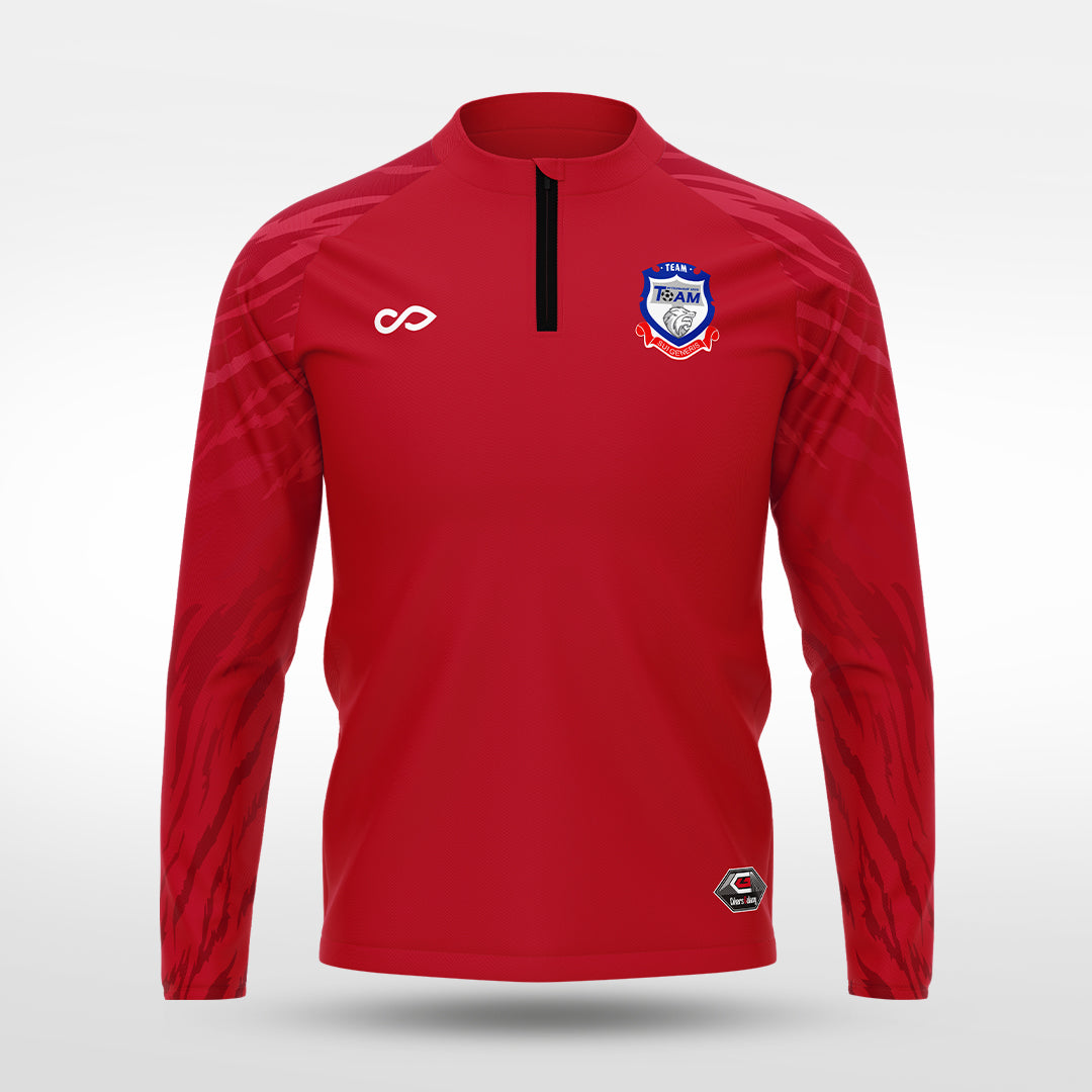 1/4 Half Zip Vanta Series Wolvyn - AS233XFVY3 red