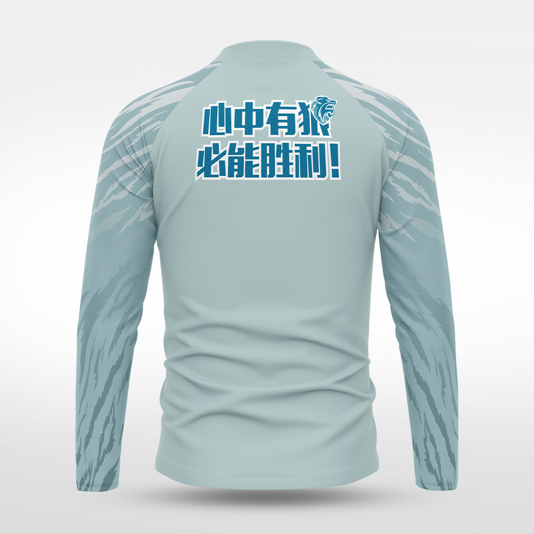 1/4 Half Zip Vanta Series Wolvyn - AS233XFVY3 silver