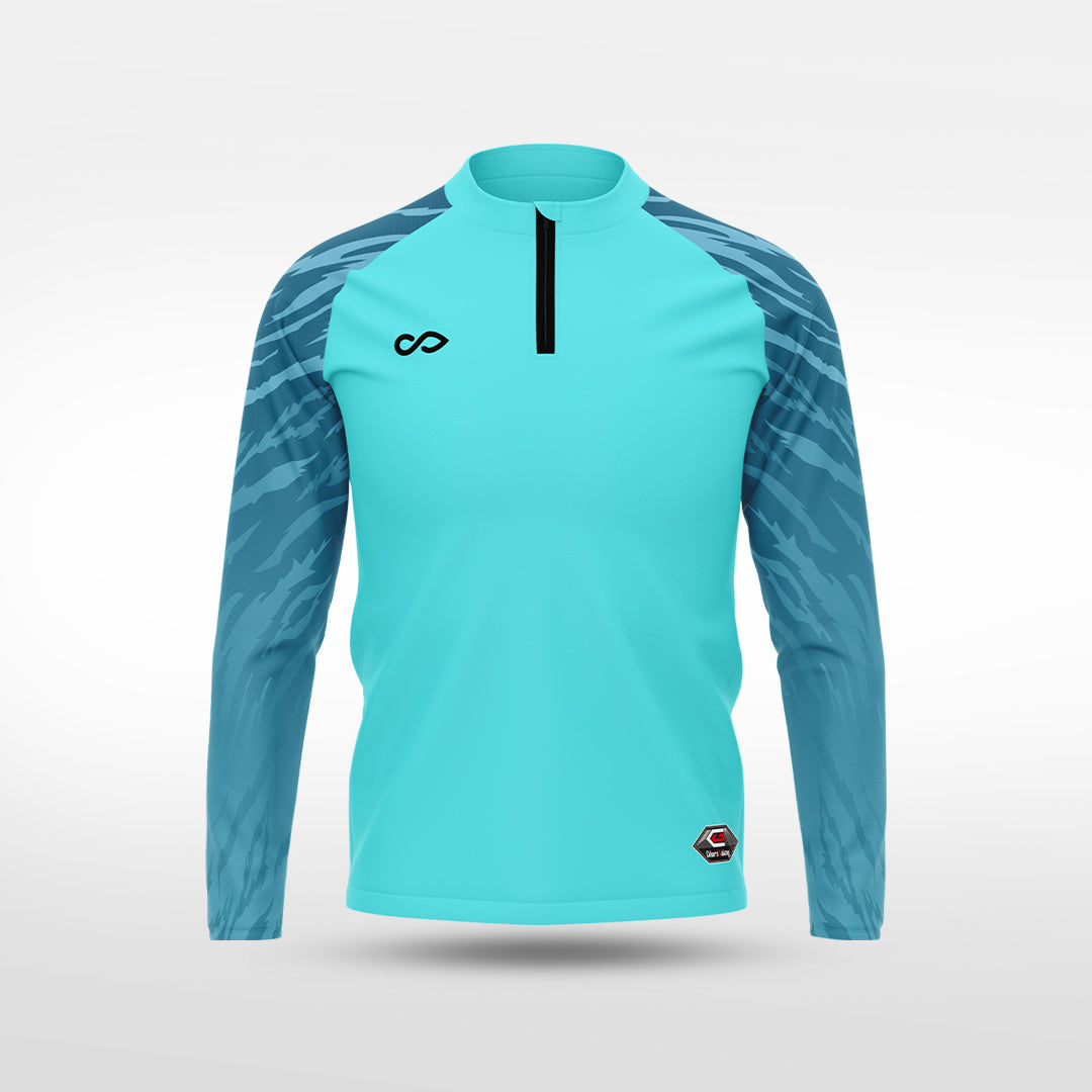 kid 1/4 Half Zip Vanta Series Wolvyn - AS233XFVY8 mediumspringgreen