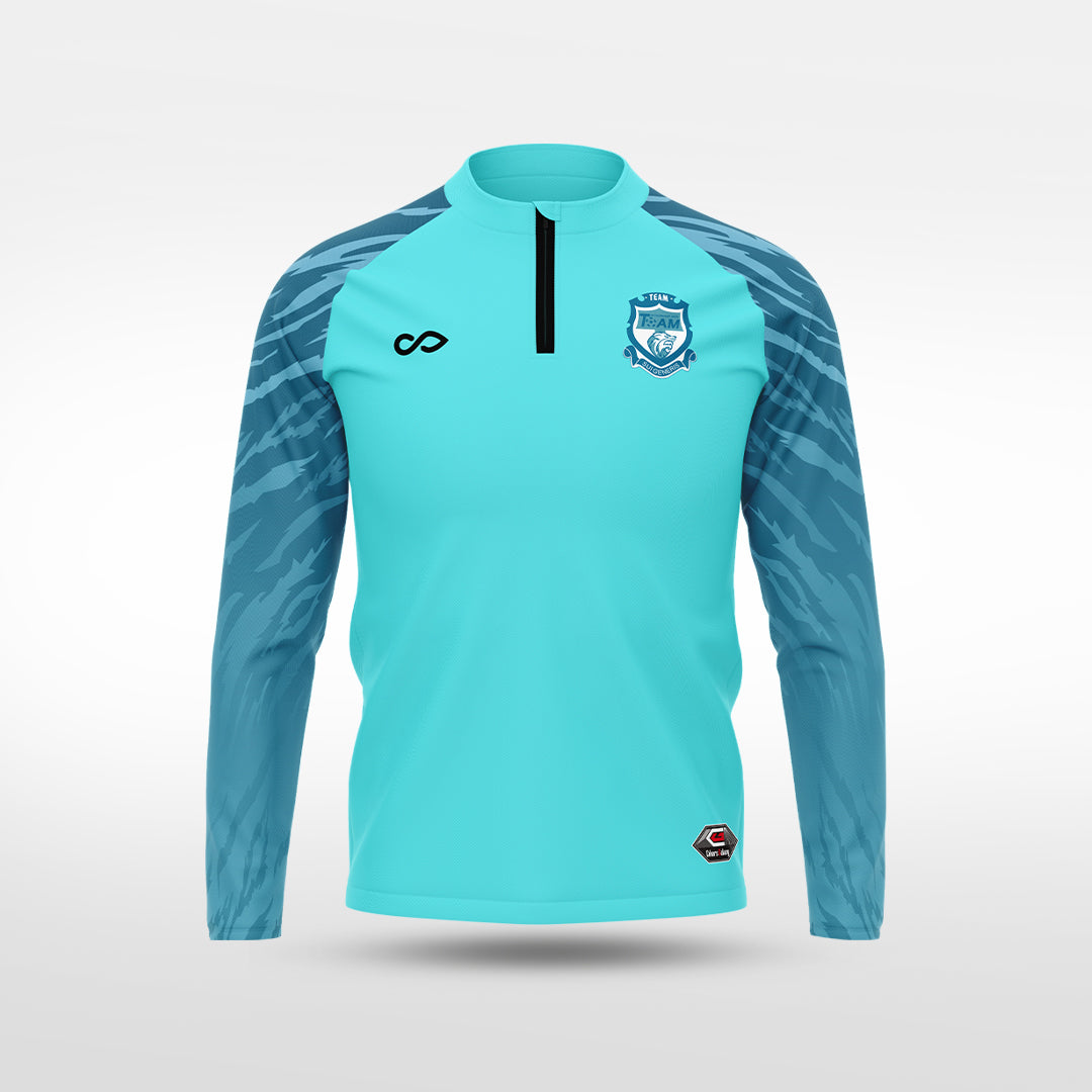 kid 1/4 Half Zip Vanta Series Wolvyn - AS233XFVY8 mediumspringgreen